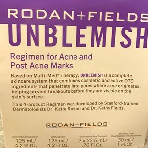 R+F Unblemish Regimen