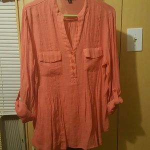 Spring Blouse Polyester/Rayon