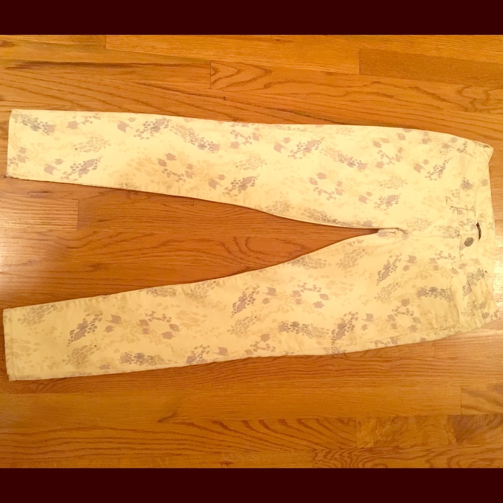 Floral skinnies