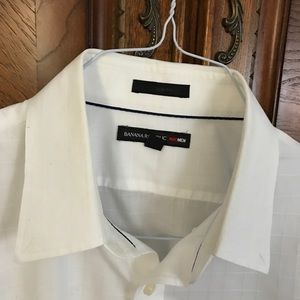 Men's large banana republic mad men dress shirt