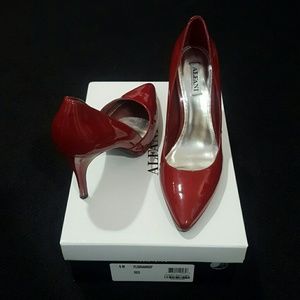 ALFANI Red Patent Heel
