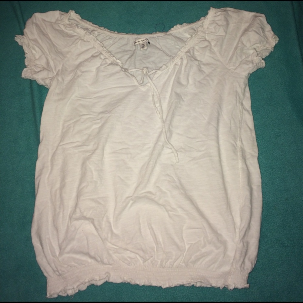 White American Eagle Top