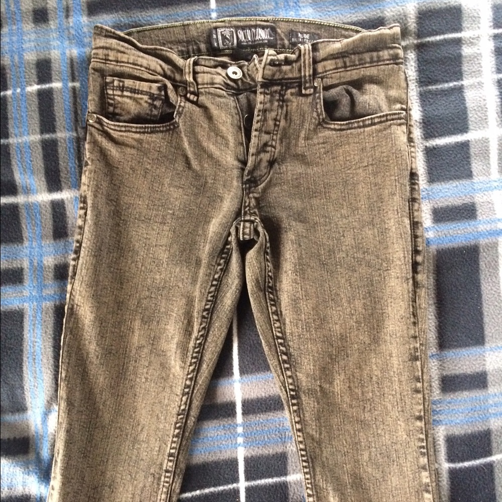 Brown Social Collision jeans