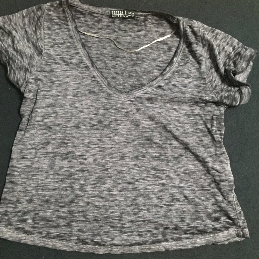 Extra small shirt crop top