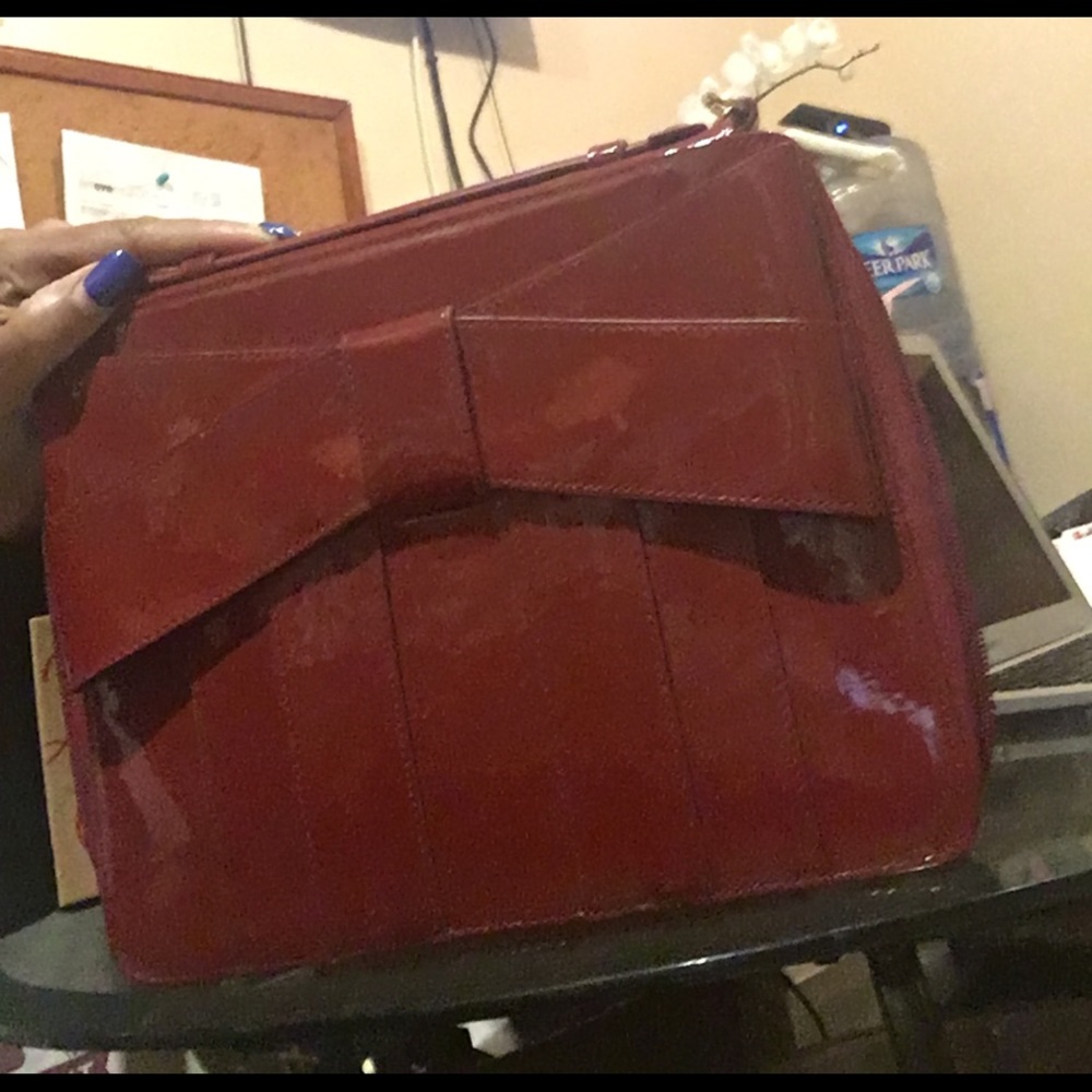Red new with tag ZAC POSEN iPad case