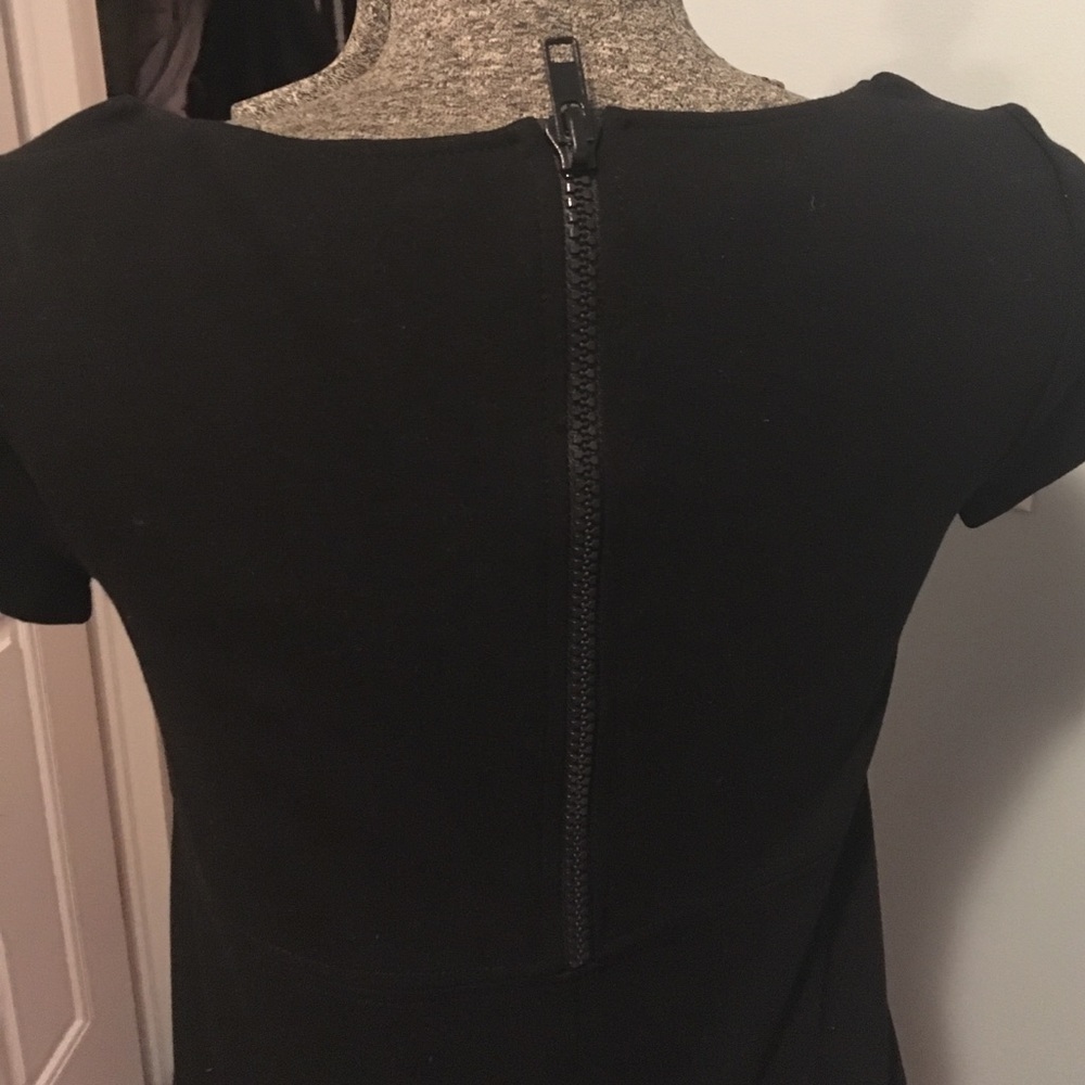 Diane Von Furstenberg black knit dress - Picture 2 of 5