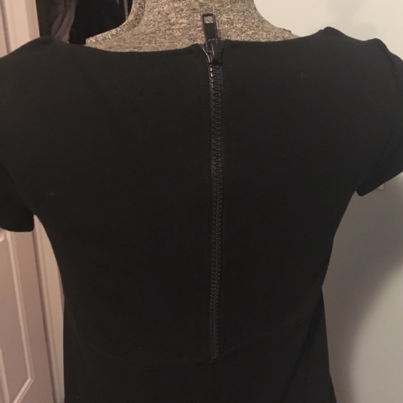 Diane Von Furstenberg black knit dress - Picture 2 of 5