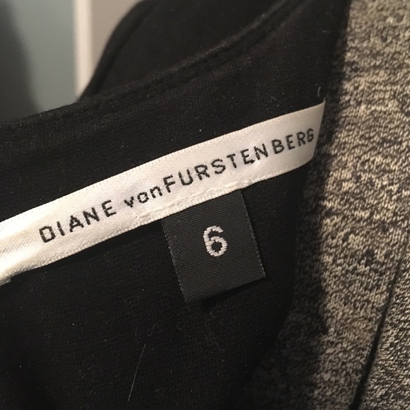 Diane Von Furstenberg black knit dress - Picture 4 of 5