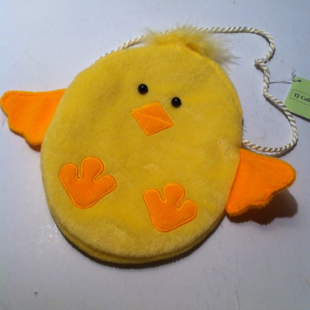 Easter chick basket decoration