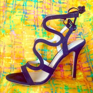 Steve Madden, Ava dress sandals in Navy