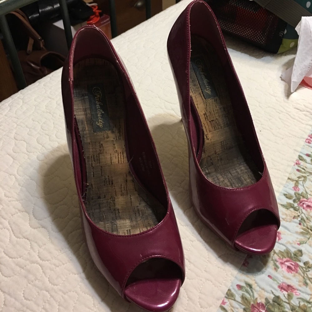 Hot pink heels