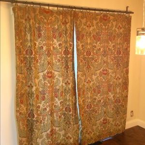 Pottery Barn window treatments