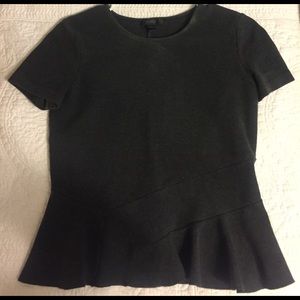 J crew peplum top