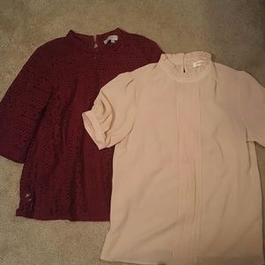 High neck s/s blouse bundle