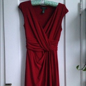 Ralph Lauren red dress, size 4