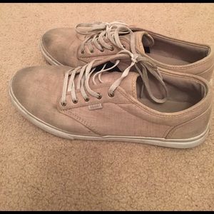 Nude Vans! Size 10