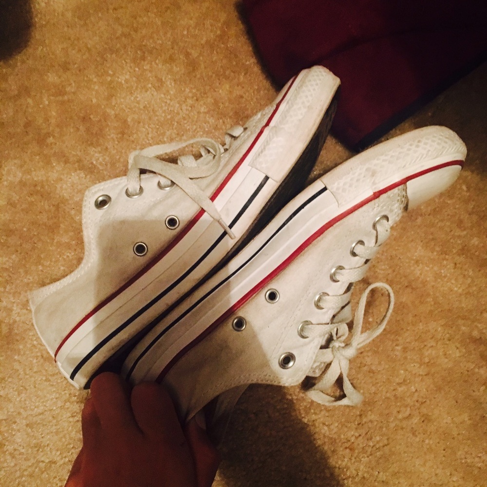white converse