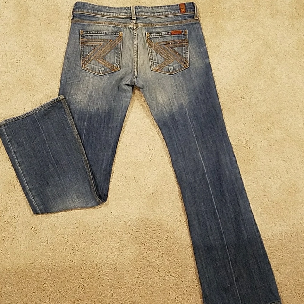 Medium wash 7 for all mankind jeans