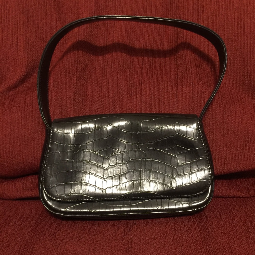 Purse from The Limited - faux black leather