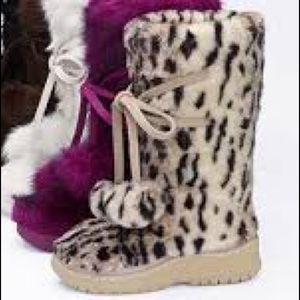 Victoria's Secret Cheetah Print Boots