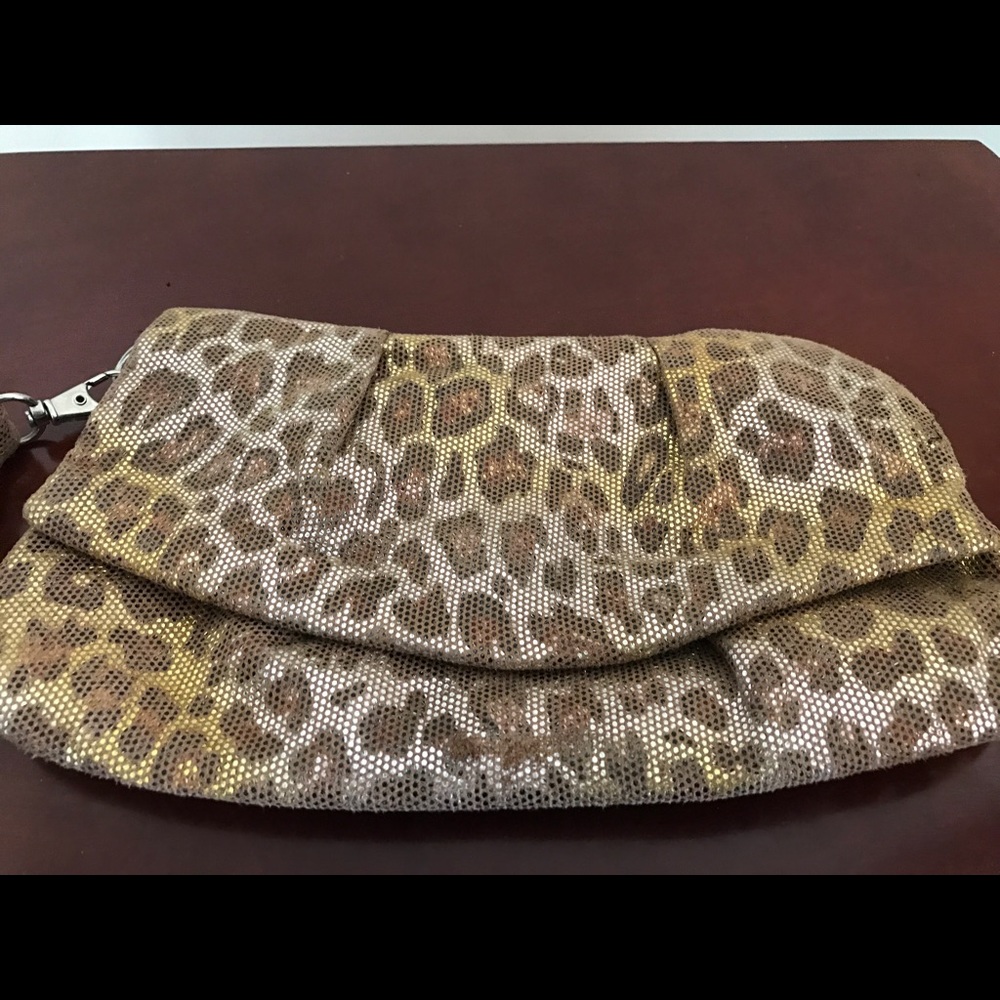 Animal Print Wristlet