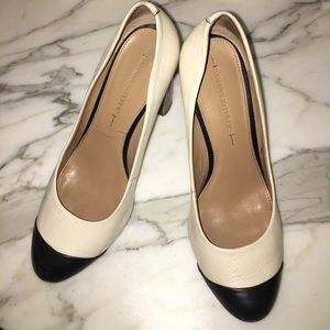 Banana Republic Two Tone Wooden Pumps