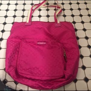 Kate Spade hot pink tote bag