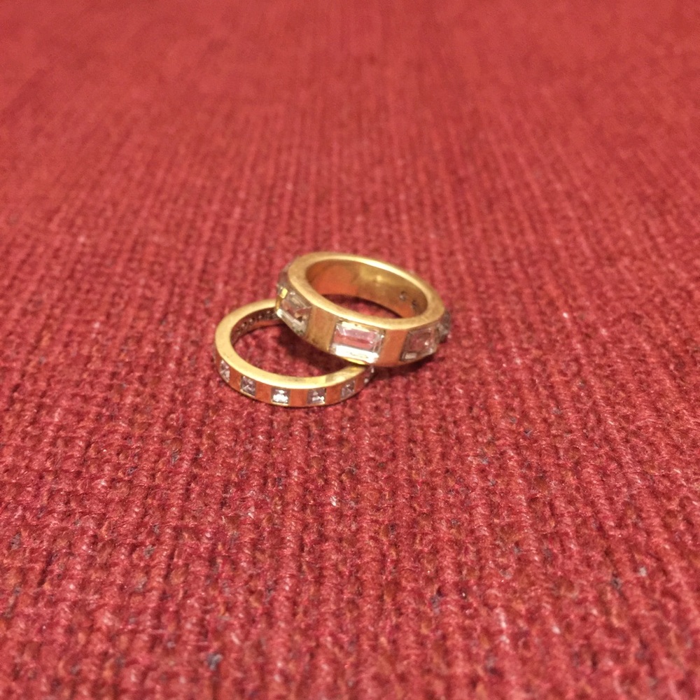 ⭐️ 4 for $8 ⭐️ Lia Sophia ring set, sz 5