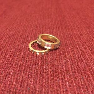 ⭐️ 4 for $8 ⭐️ Lia Sophia ring set, sz 5