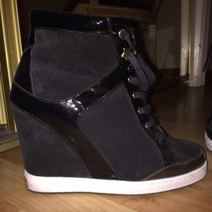 Jimmy Choo Panama Wedge Sneakers
