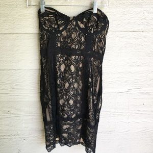 Black Lace Nicole Miller Dress