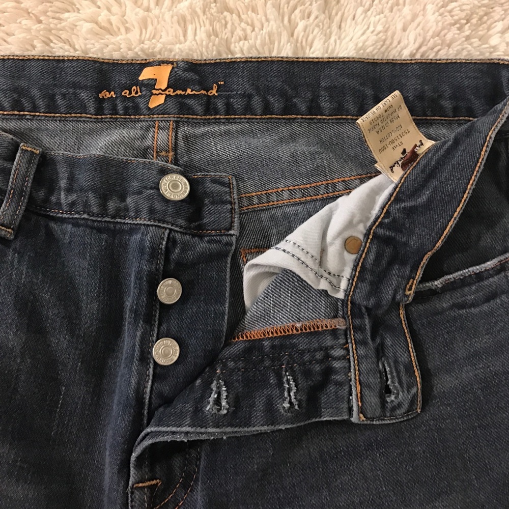 Men's 7 for all mankind jeans 34x30