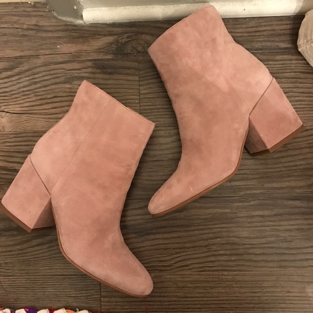 Sam Edelman Pink blush booties