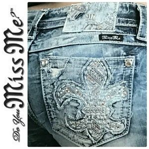 New - Miss Me Signature Boot 33" inseam