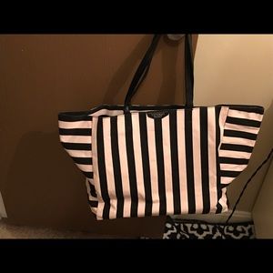 Victoria's Secret tote with make up bag