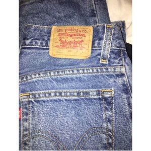 Vintage high waisted Levi's 550's