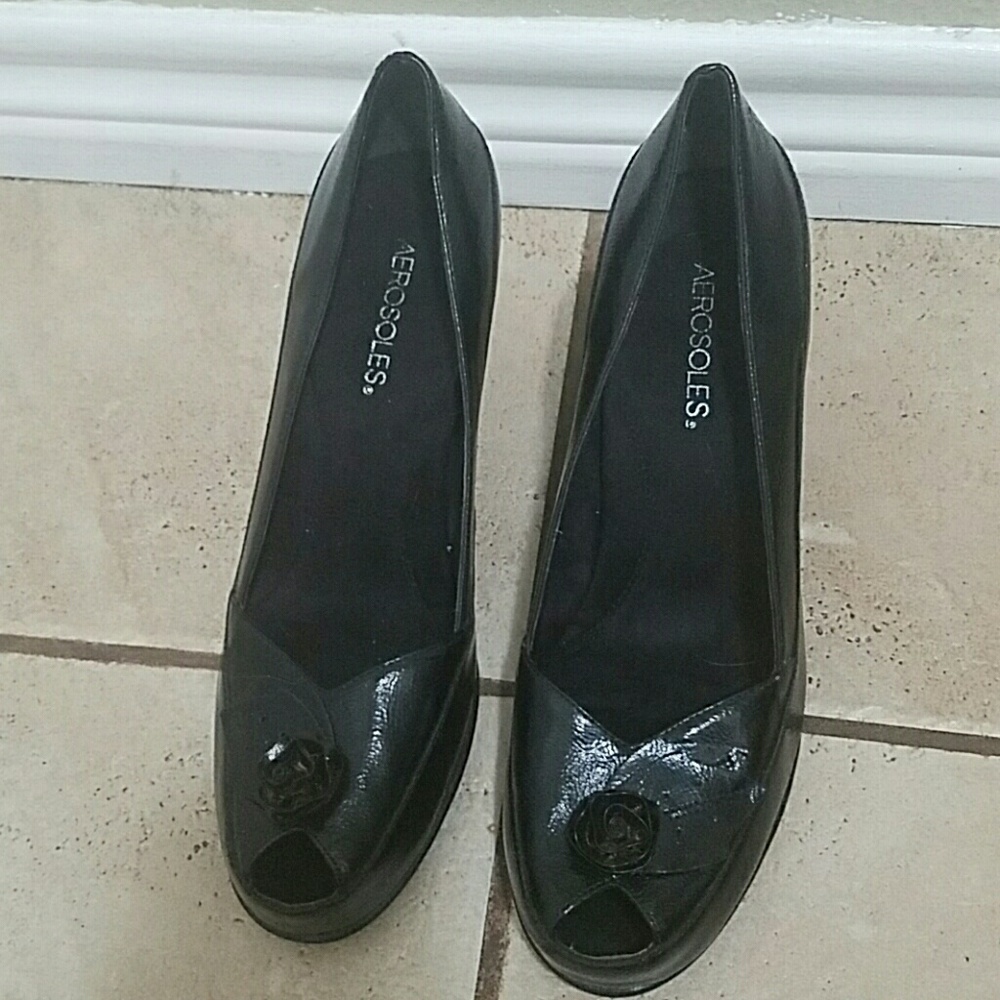 Black Aerosole heels