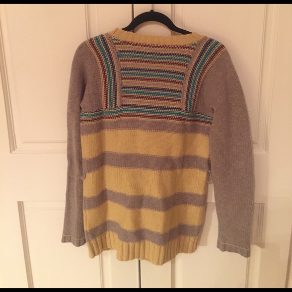 Striped Marc Jacobs 100% Lambs Wool Sweater - Picture 4 of 4