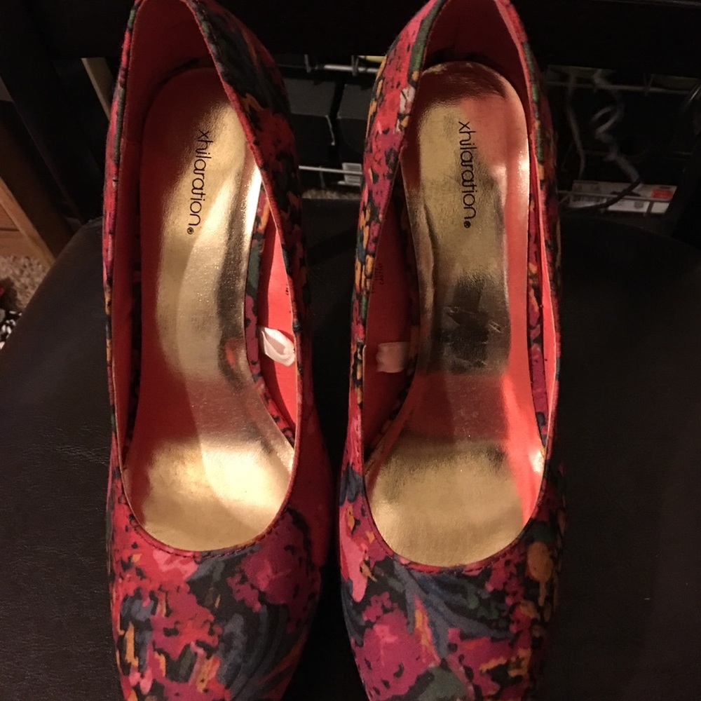 Floral Heels