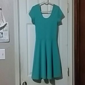 Teal summer dress