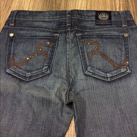 Rock & republic jeans size 27 - Picture 3 of 4
