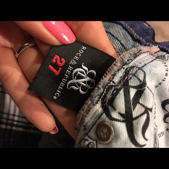 Rock & republic jeans size 27 - Picture 4 of 4