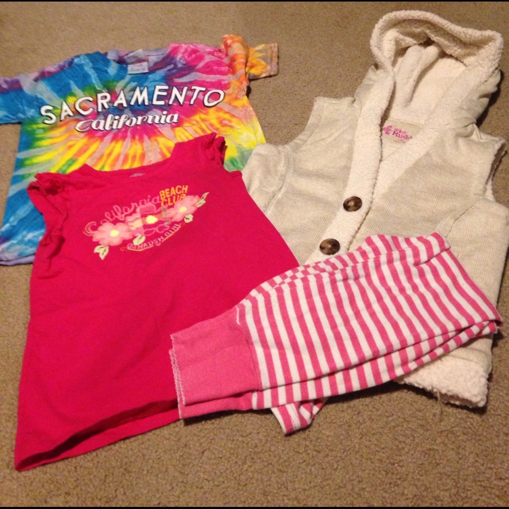 Mixed lot of girls clothes