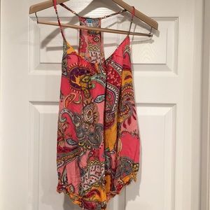 Old Navy Maternity race back strap top