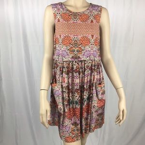 🎉sale🎉 NWT Topshop Floral Sleeveless Boho Dress