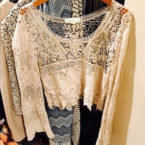 Gorgeous Lace Boho Top
