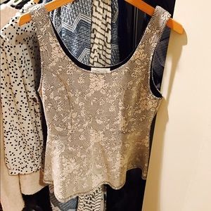 Gorgeous Peplum Top Never Worn Size M