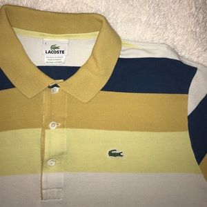 Men's Lacoste collar shirt polo