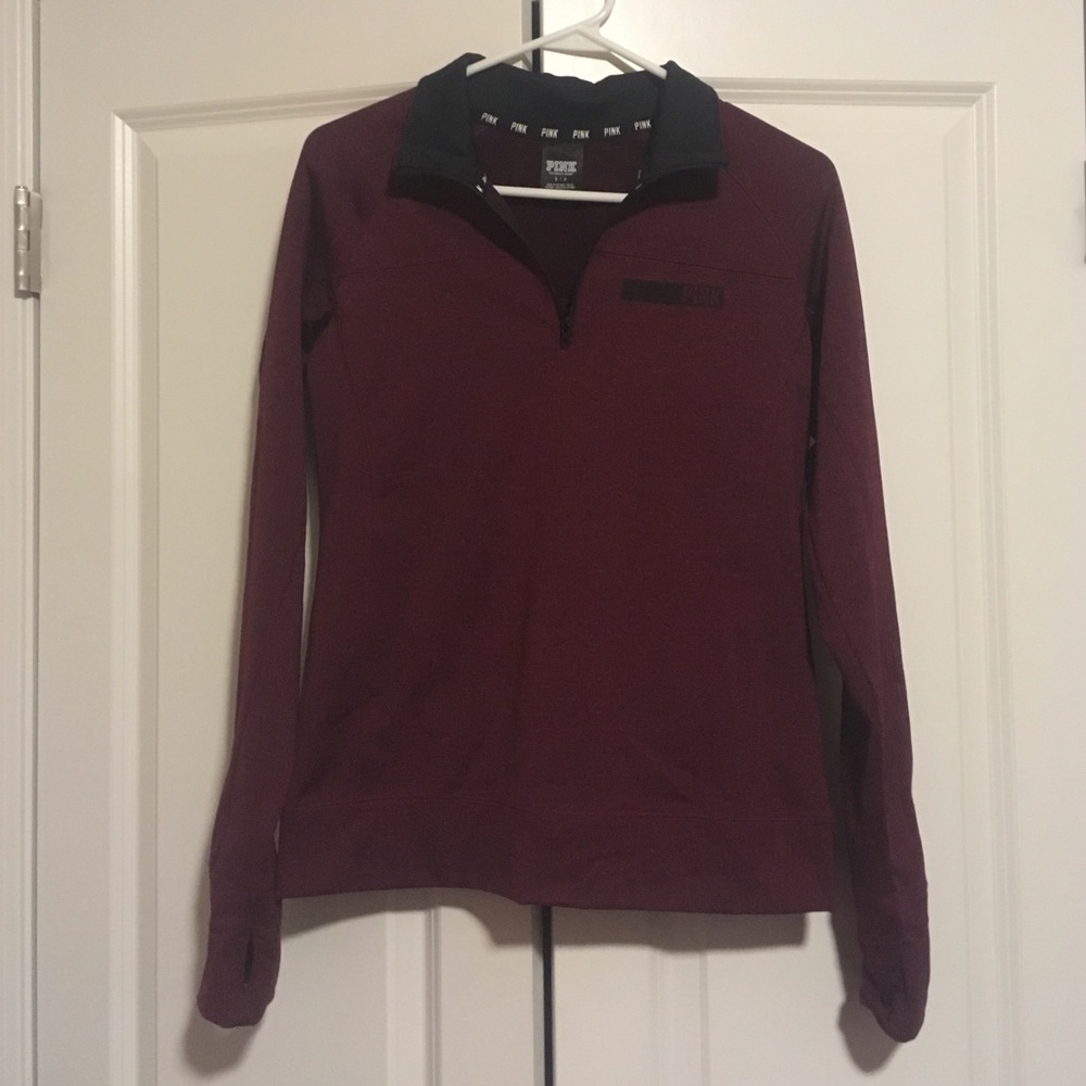Pink Half Zip