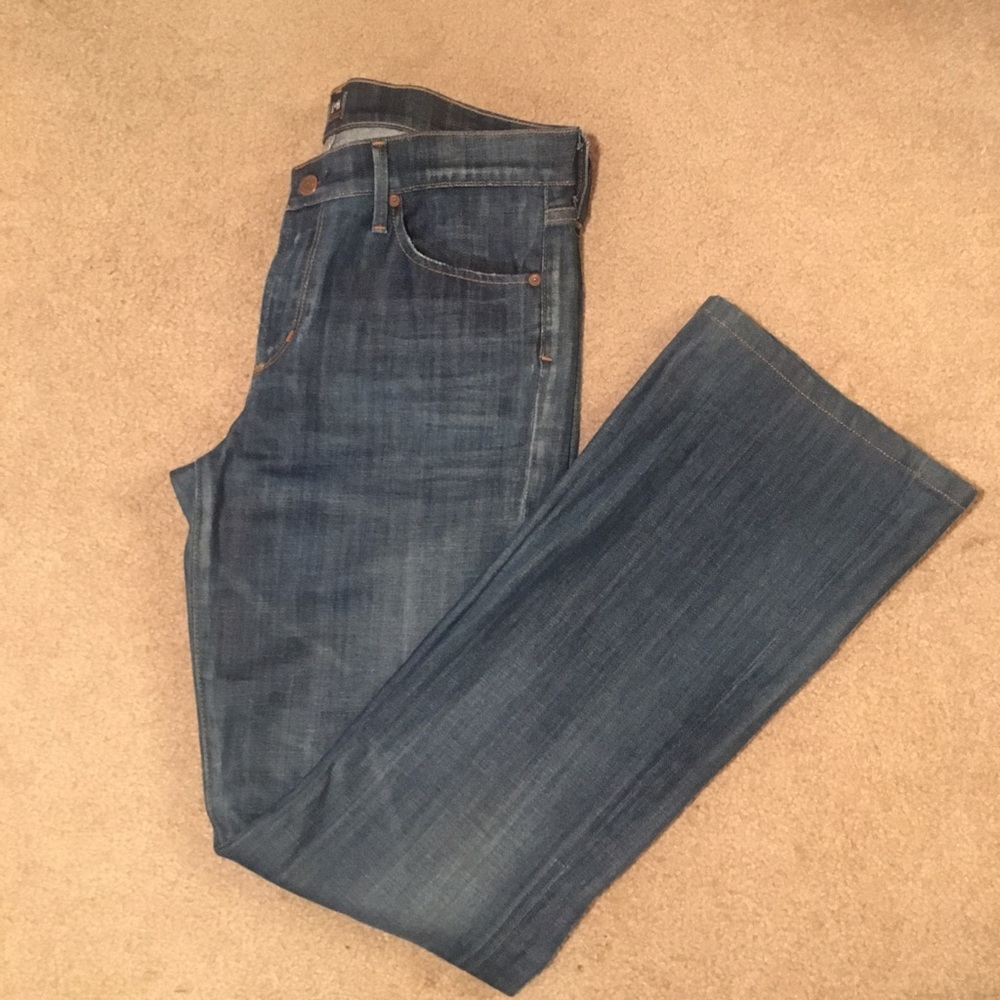 Citizens of Humanity bootcut jeans.
